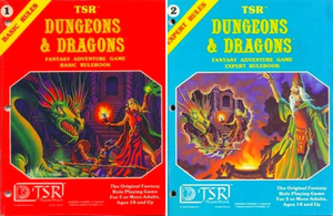 A comparative history of Dungeons and Dragons - Basic and Expert (B/X) D&D - 1981