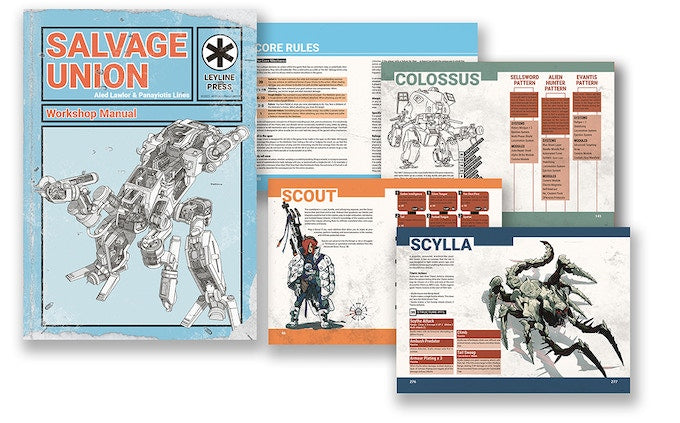 Salvage Union Core Book and all Adventure Modules Updated to Version 2.0a