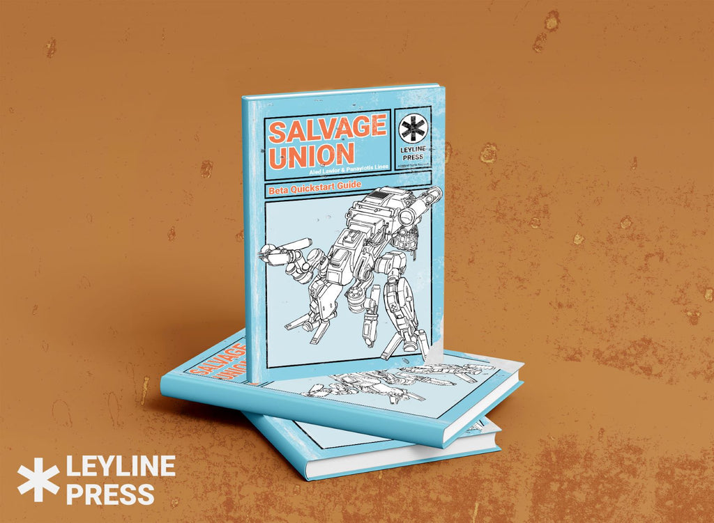 Press Release: Leyline Press Announces Launch of Salvage Union Beta Quickstart and Dragonmeet Attendance.