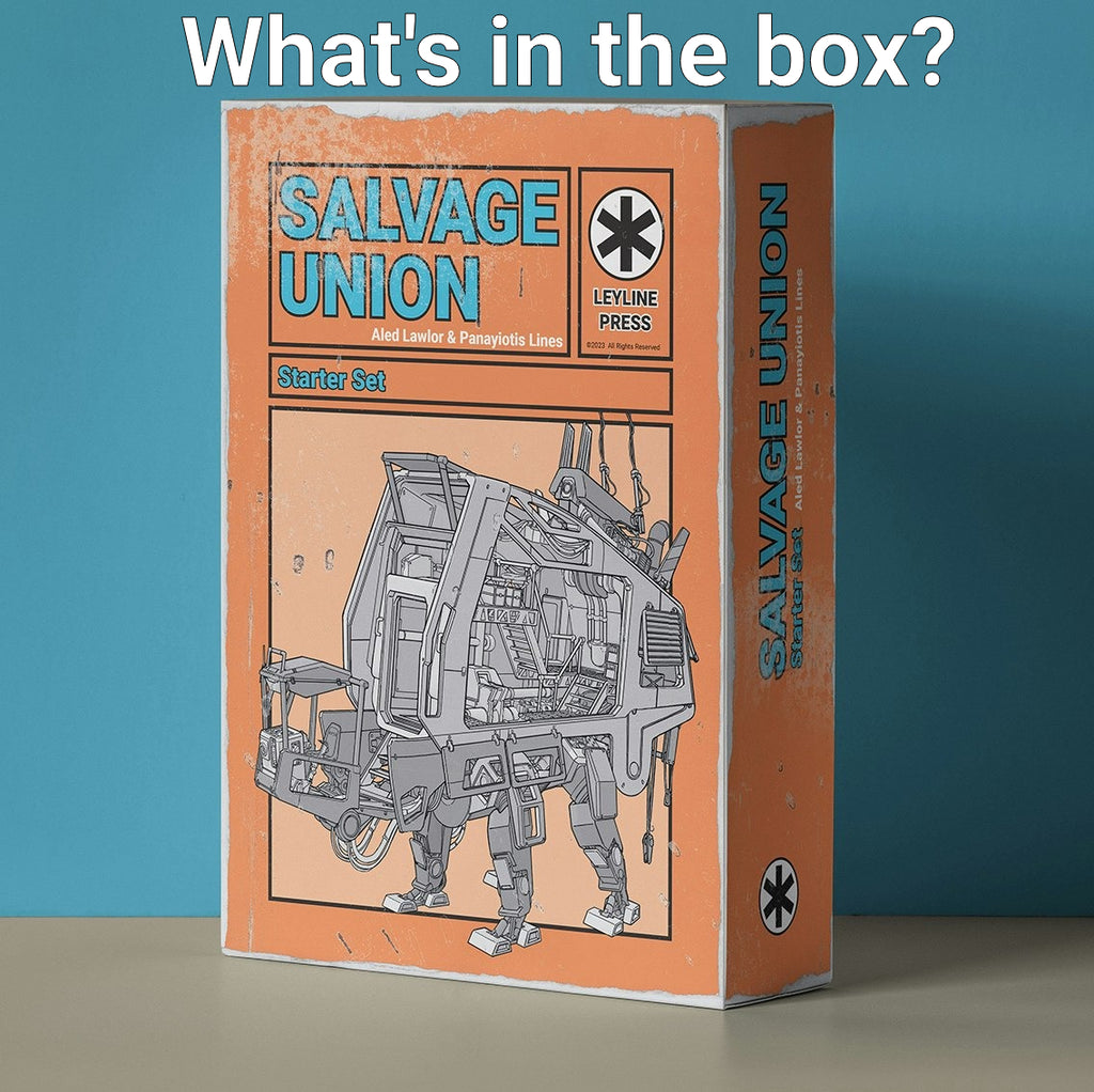 Salvage Union Starter Set - What's in the box?