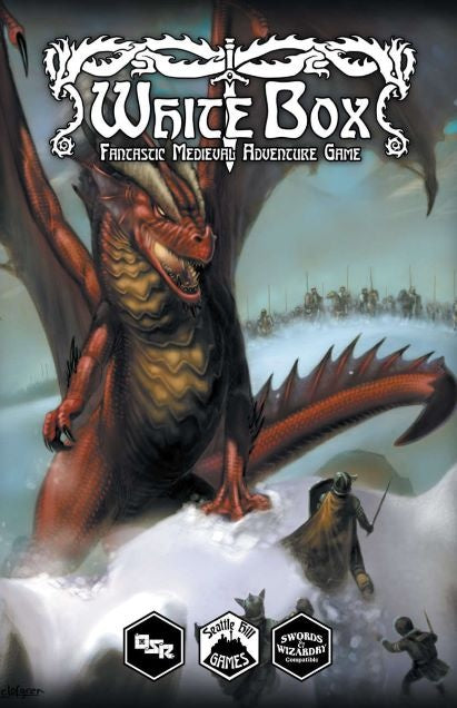 White Box Fantastic Medieval Adventure Game Cover