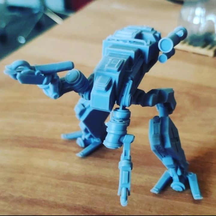 Magpie Mech Miniature STL