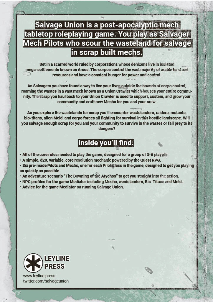 Salvage Union Quickstart (PDF)