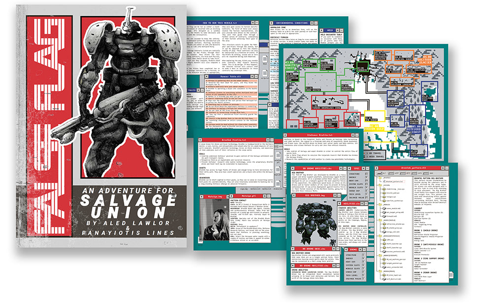 Salvage Union Core Book and Adventure Bundle
