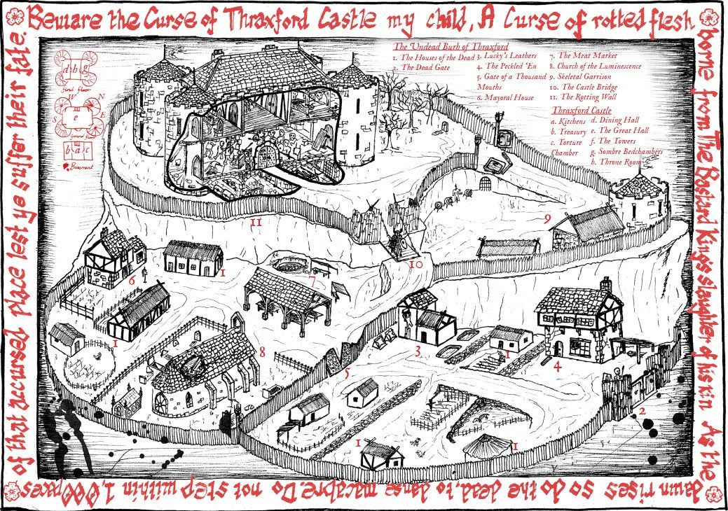 Bastard King of Thraxford Castle - Digital Edition (PDF)